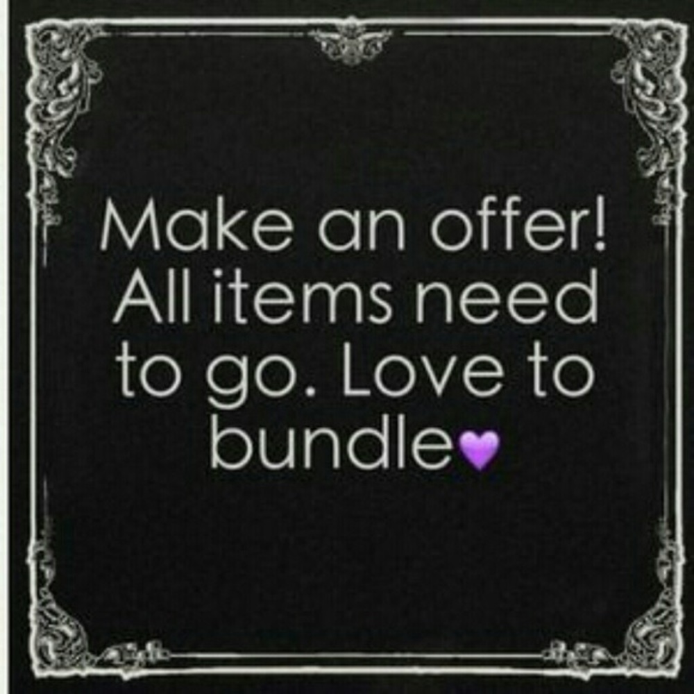 I will happily consider all offers!